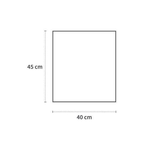 Preview: Kosmetikbeutel weiß 10 L 11my HDPE